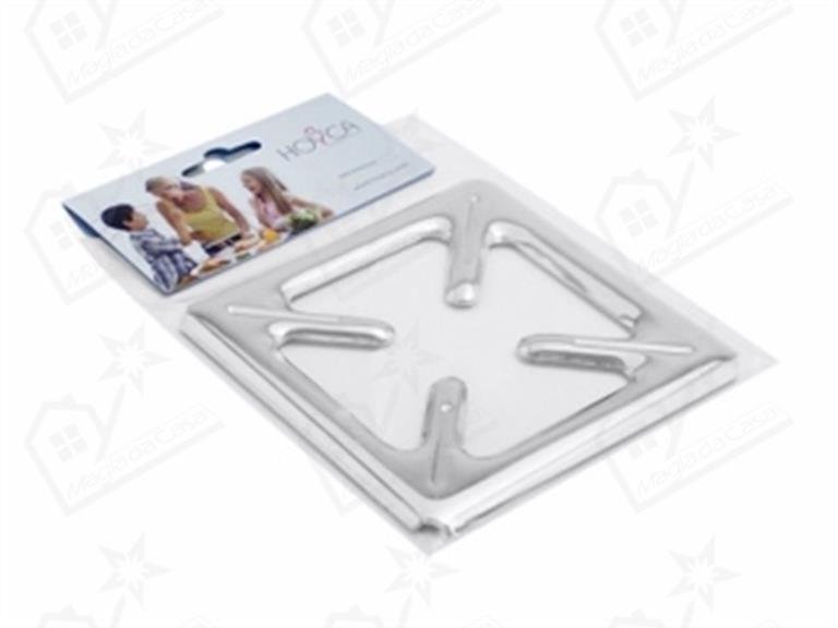 Jogo 2 Grelhas Inox p/Fogão 10,5cm