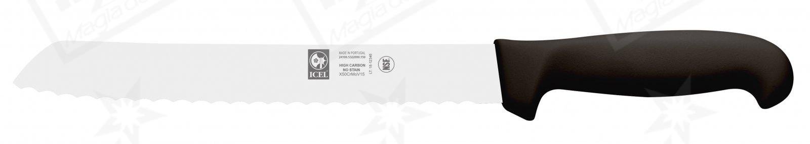 Faca p/Pão c/Preto 241.5322.15