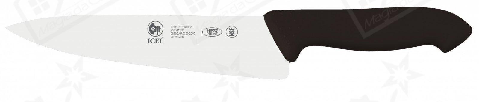 Faca Cozinheiro Icel Cabo Vermelho 284.HR27.20