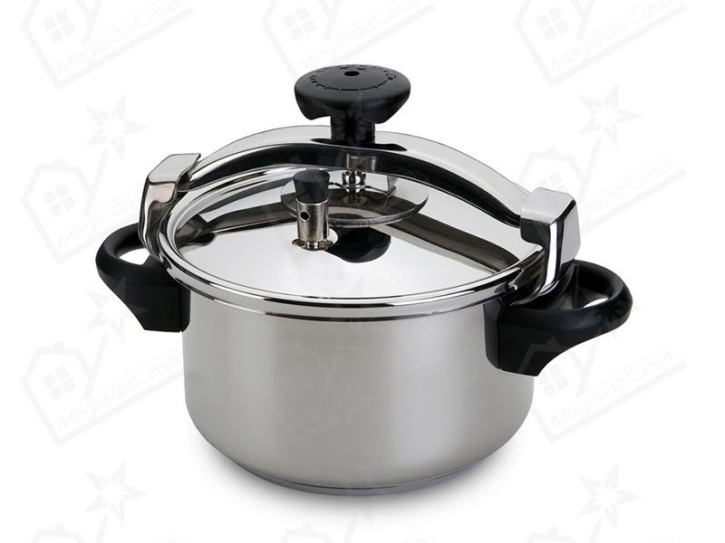 Panela Pressão 4,5L Inox Silampos