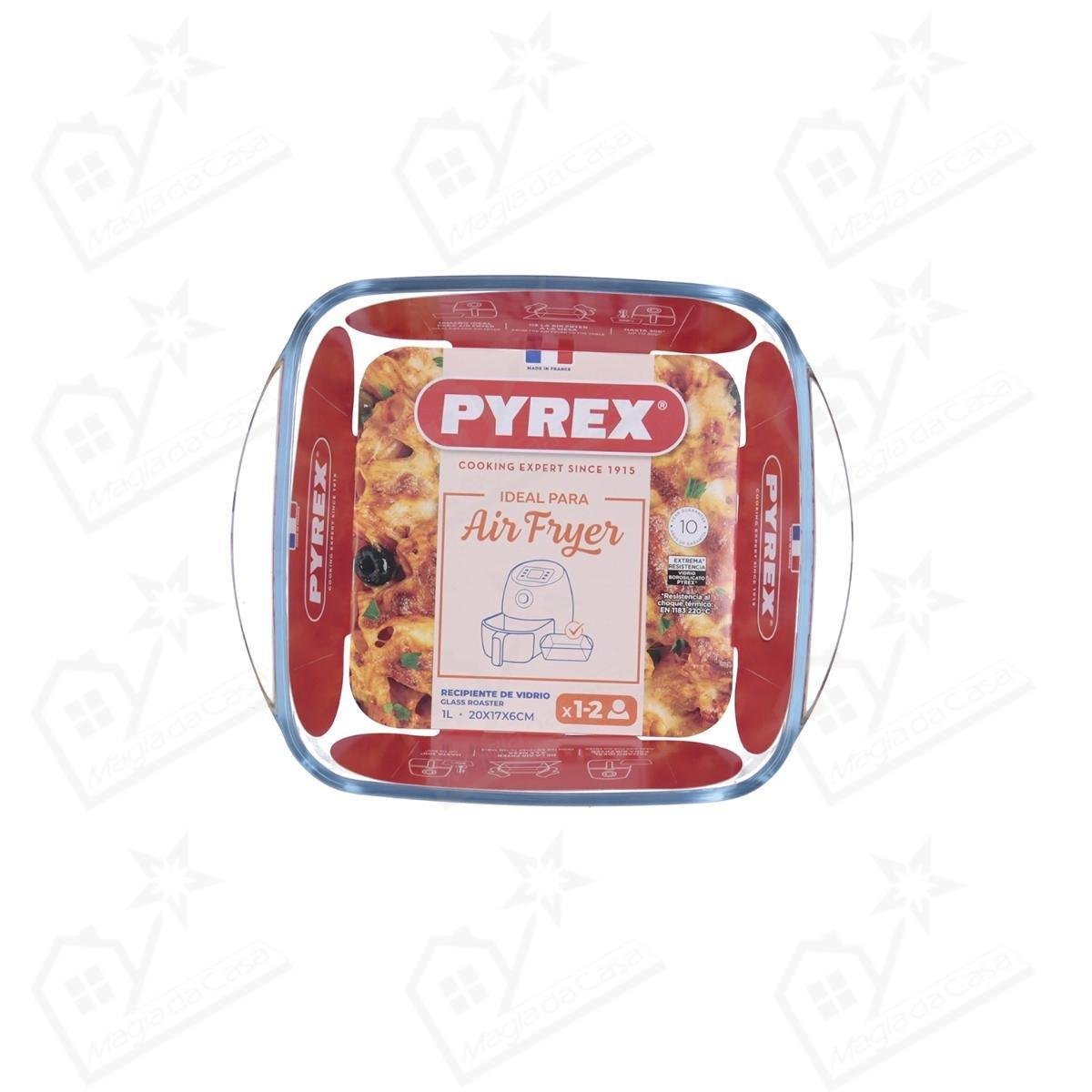 Pyrex Quadrado 20x17cm AirFryer