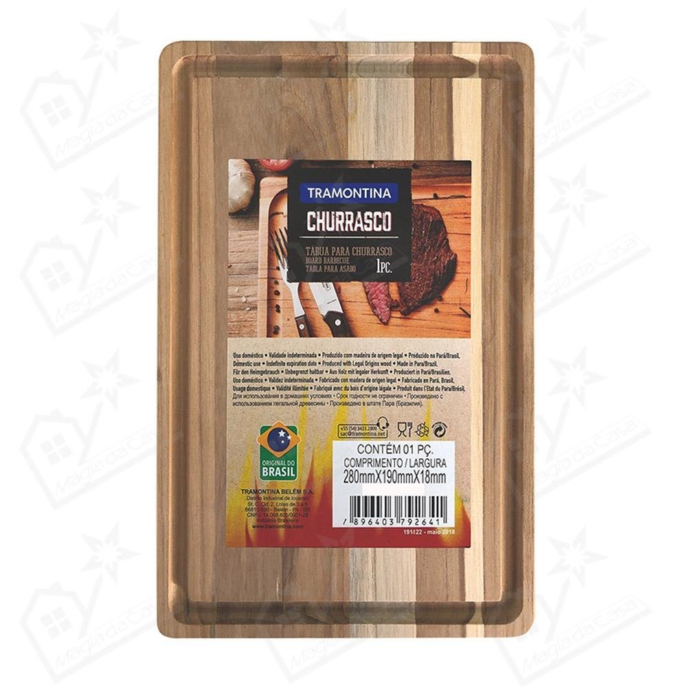 Tabua Madeira p/ Servir 28x19cm Tramontina