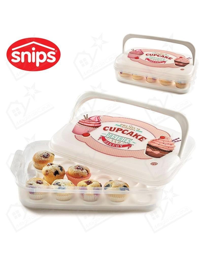 Boleira Snips 001009 Vintage Ret. p/14 Cupcakes