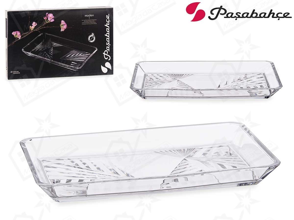 Prato Vidro 28x17cm Madlen