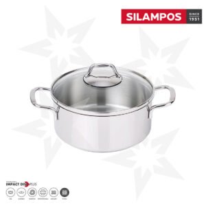 Caçarola Alfama Glass 16cm Silampos